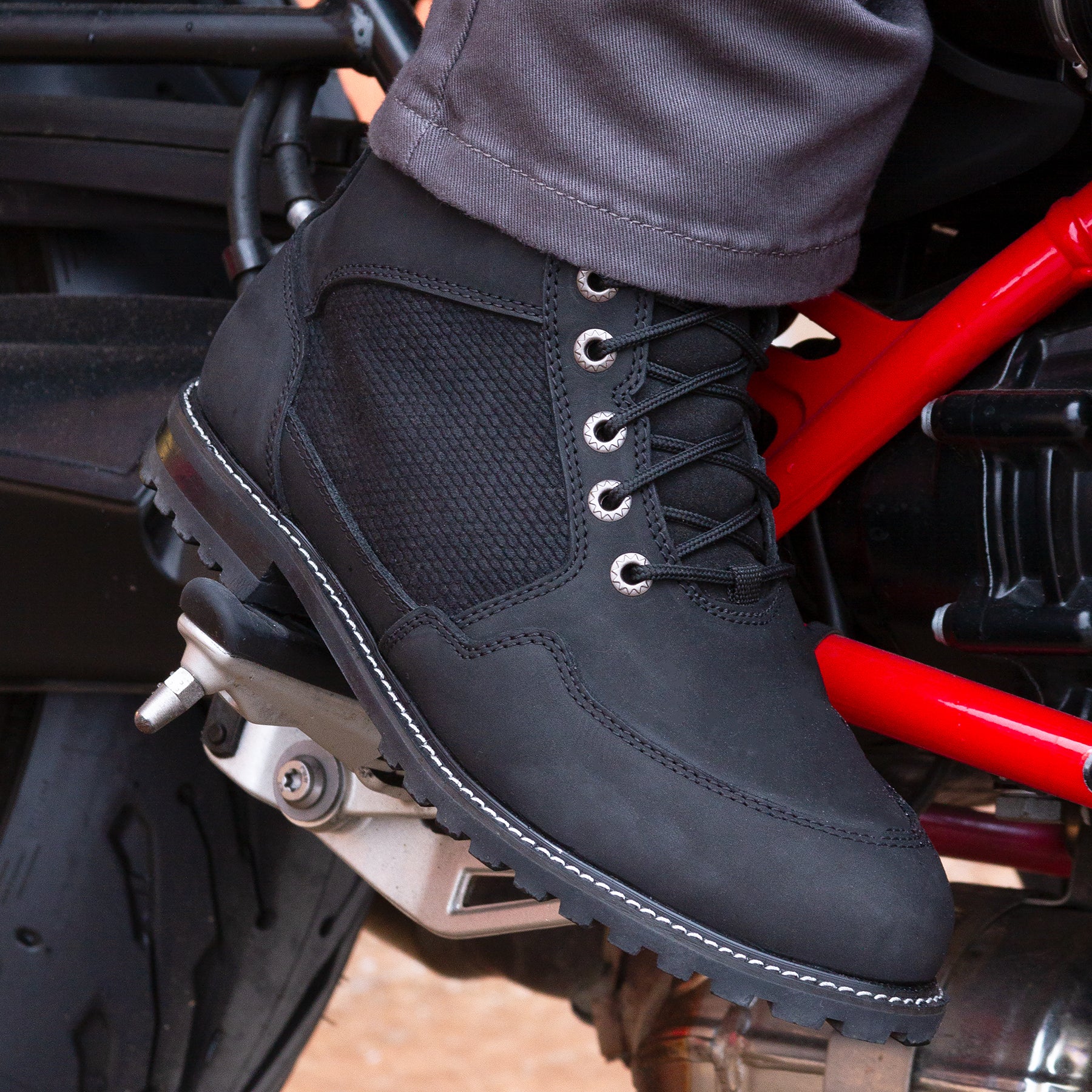 Merlin Rockwell D3O Waterproof Boots Black FREE UK Delivery, FREE 365 Day Returns | Moto Central
