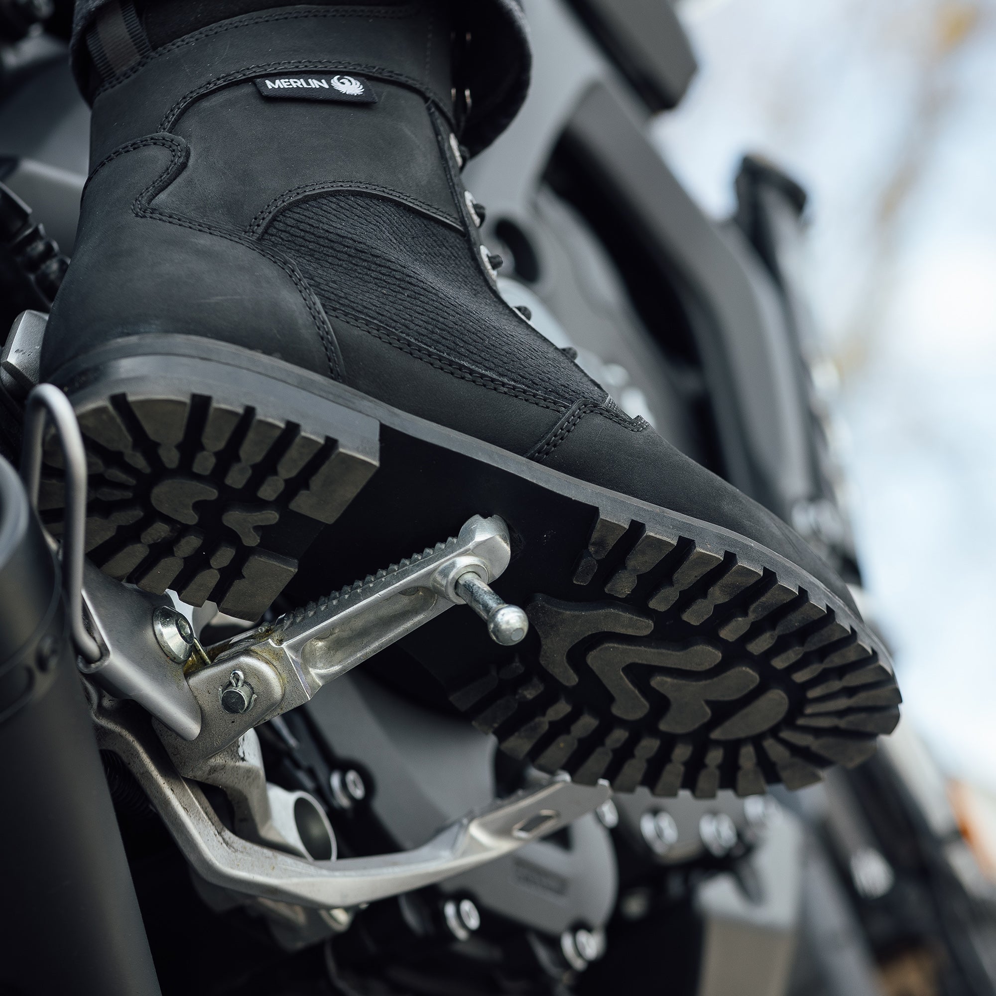 Merlin Rockwell D3O Waterproof Boots Black FREE UK Delivery, FREE 365 Day Returns | Moto Central