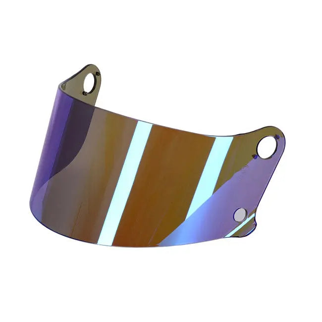 Roeg RX1 Helmet Visor Revo Blue FREE UK Delivery, FREE 365 Day Returns | Moto Central