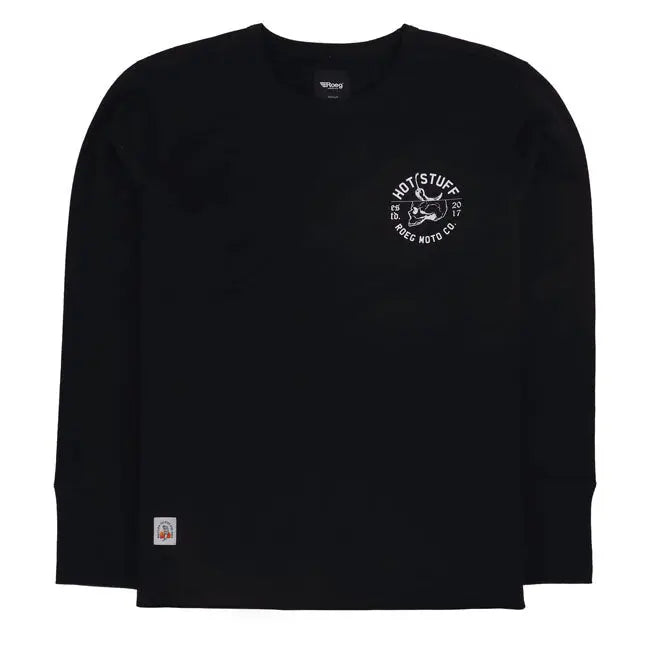 Roeg Ricky Skull Jersey Black FREE UK Delivery, FREE 365 Day Returns | Moto Central