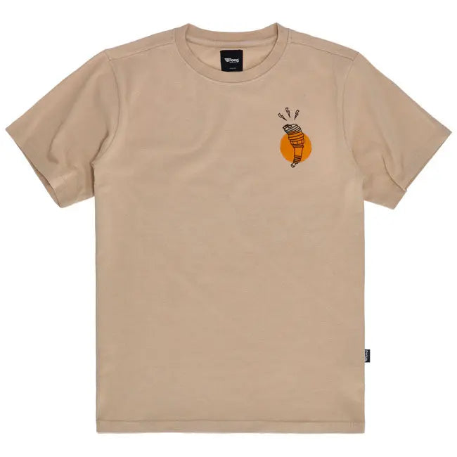 Roeg Ryder T-Shirt Sand FREE UK Delivery, FREE 365 Day Returns | Moto Central
