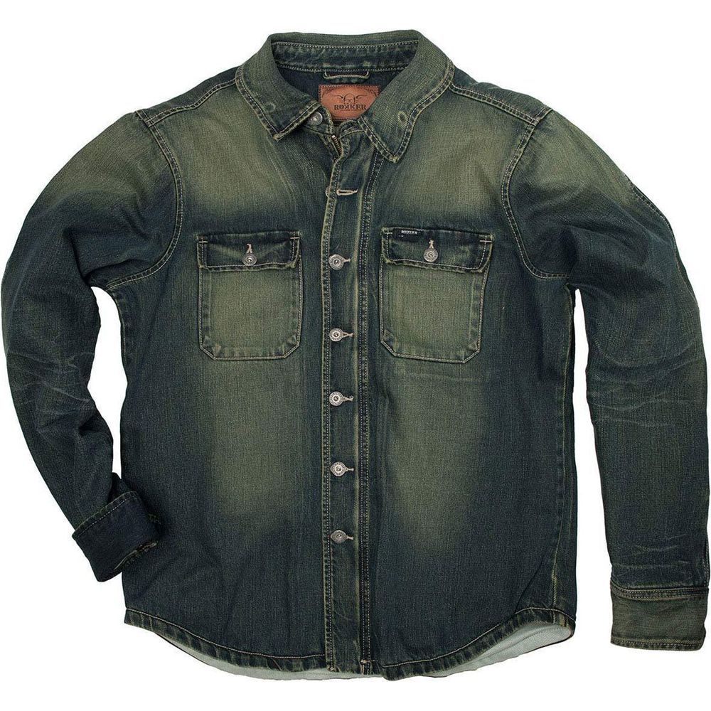 Rokker Denim Rider Shirt Green