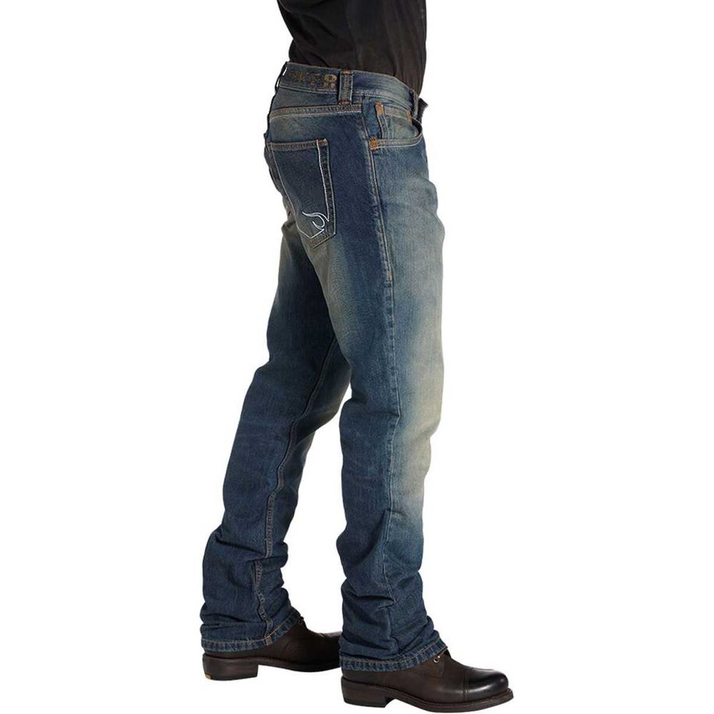 Rokker Original Denim Jeans Stonewashed Blue