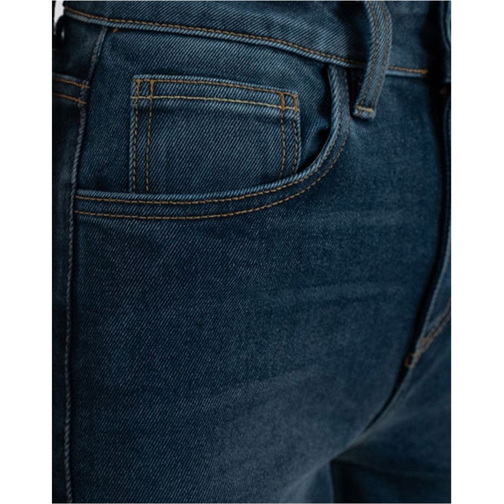 Rokker Rokkertech High Waist AA Denim Jeans Washed Blue