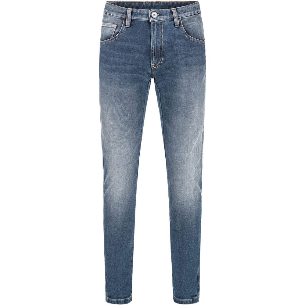 Rokker Rokkertech Tapered Slim Fit Denim Jeans Blue