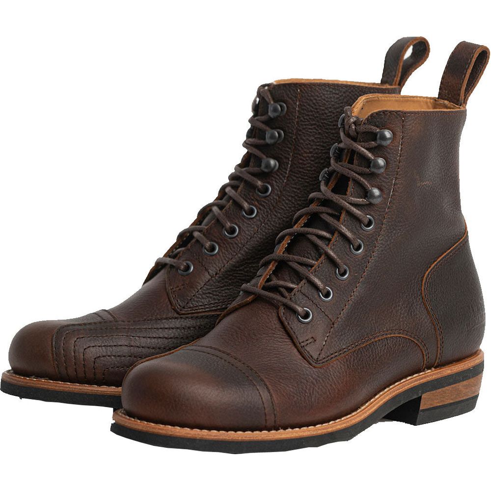 Rokker Urban Rebel Leather Boots Brown