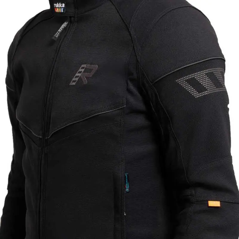 Rukka Air Karvik Textile Jacket Black  - FREE UK Shipping, FREE 365 Day Returns | Moto Central