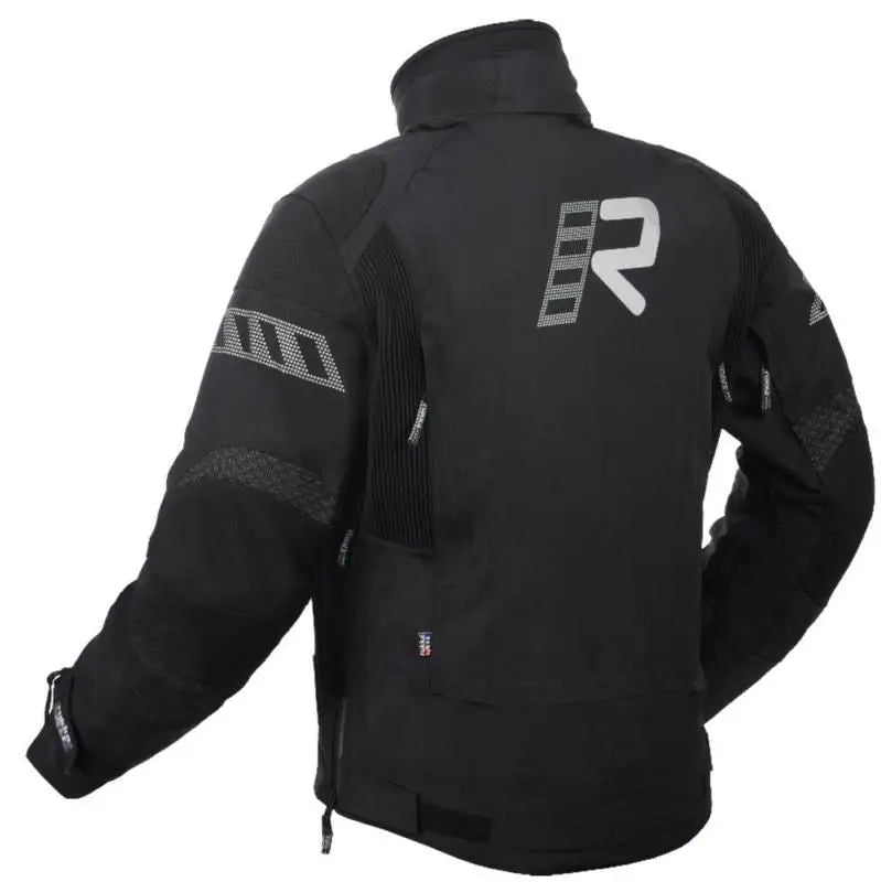 Rukka Hybrid-R Textile Jacket Black  - FREE UK Shipping, FREE 365 Day Returns | Moto Central