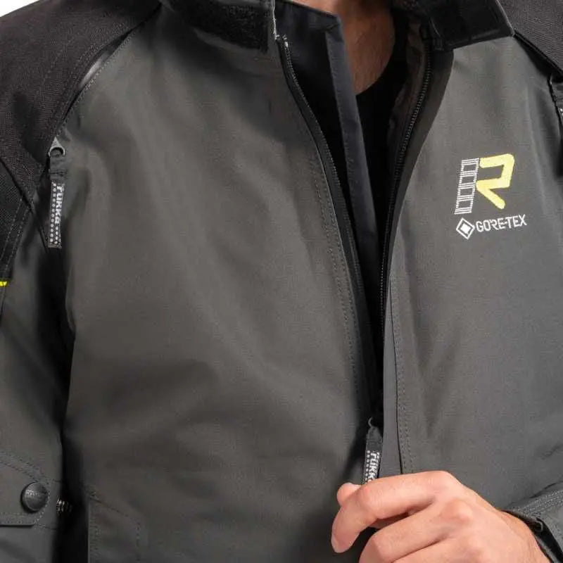 Rukka Kalix 3.0 Textile Jacket Grey  - FREE UK Shipping, FREE 365 Day Returns | Moto Central