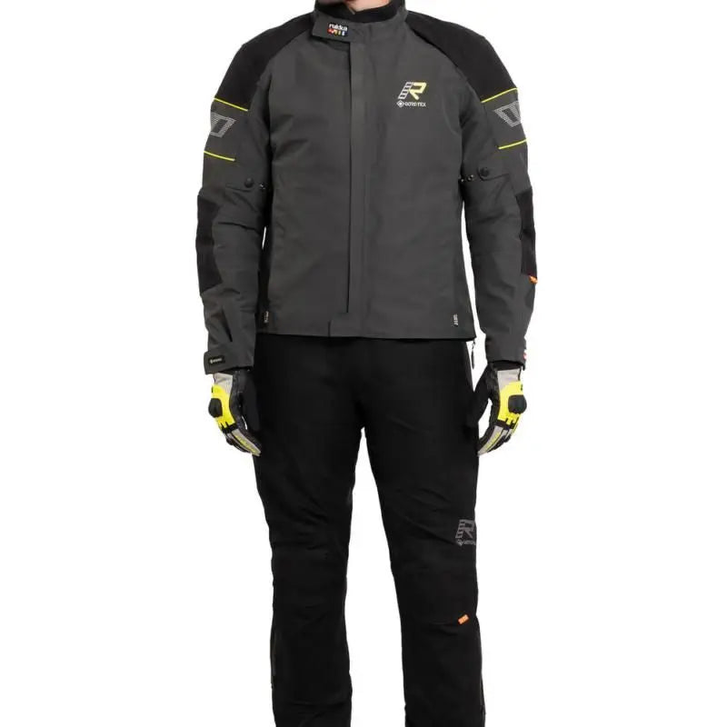 Rukka Kalix 3.0 Textile Jacket Grey  - FREE UK Shipping, FREE 365 Day Returns | Moto Central