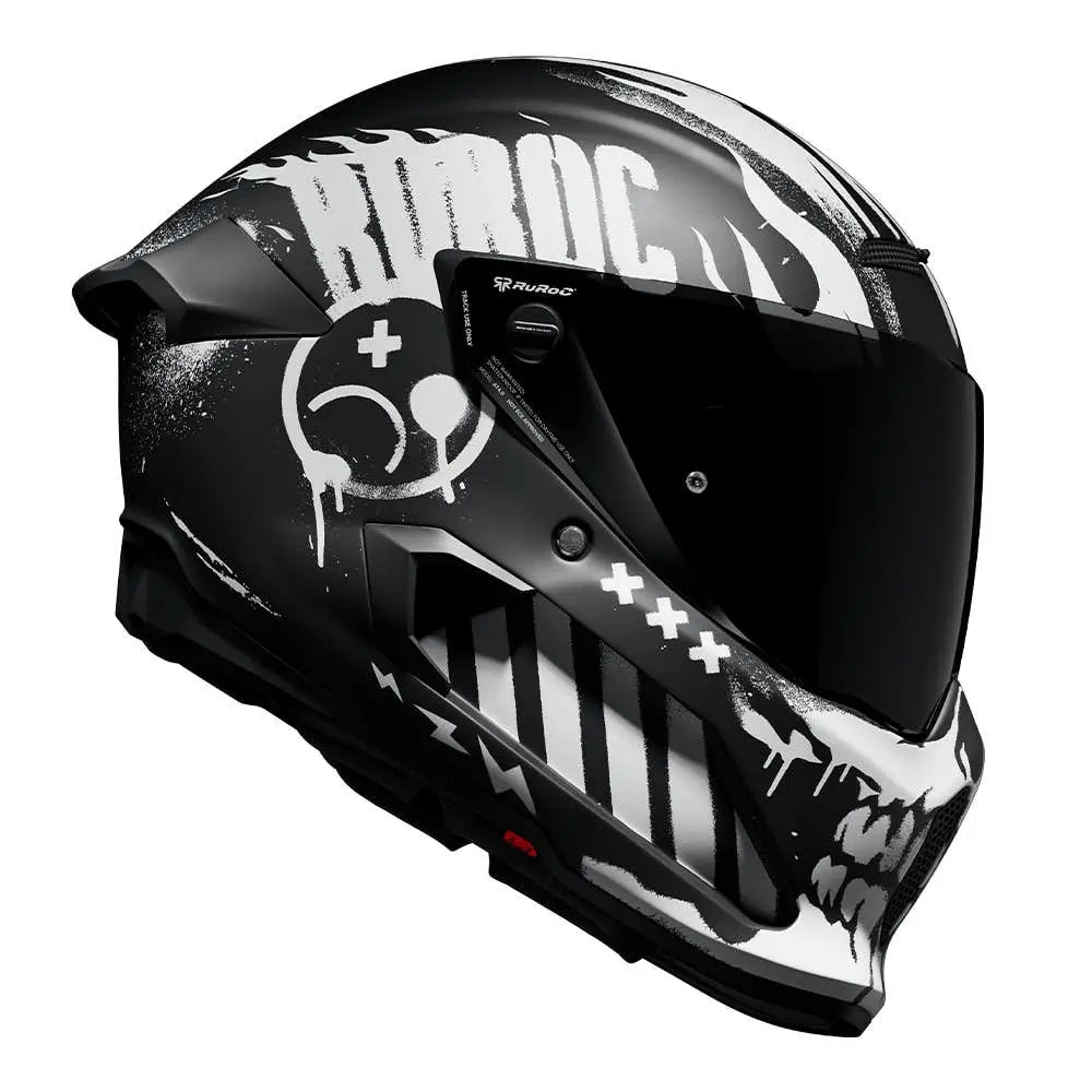 Ruroc AT4.0 Carbon Disarray FREE UK Delivery, FREE 365 Day Returns | Moto Central