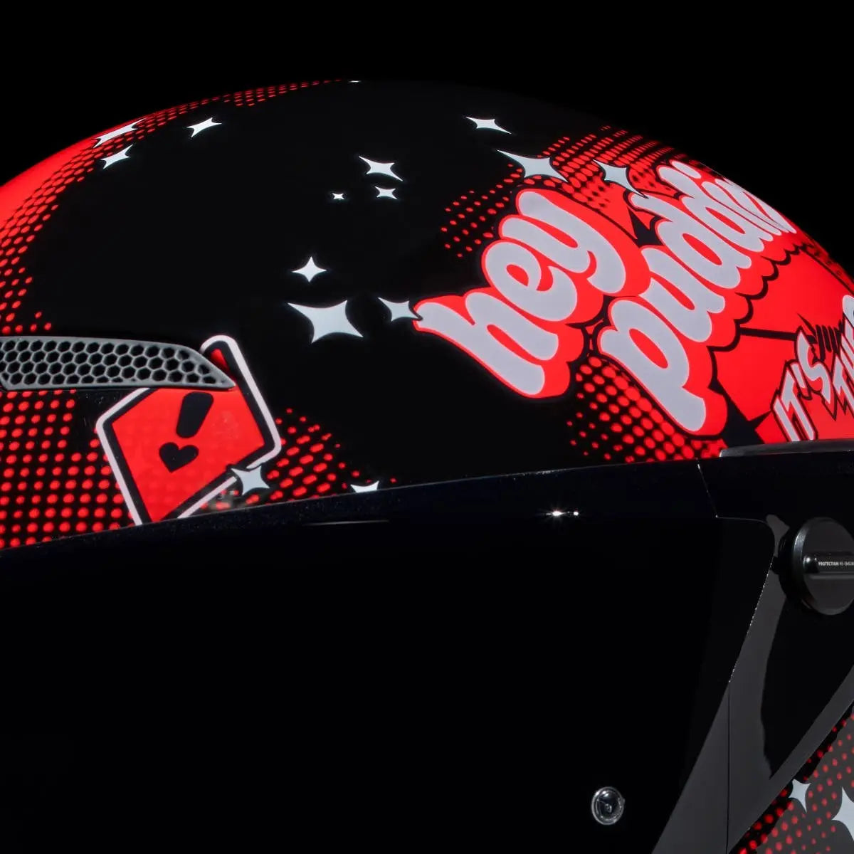 Ruroc AT4.0 Carbon Harley Quinn FREE UK Delivery, FREE 365 Day Returns | Moto Central