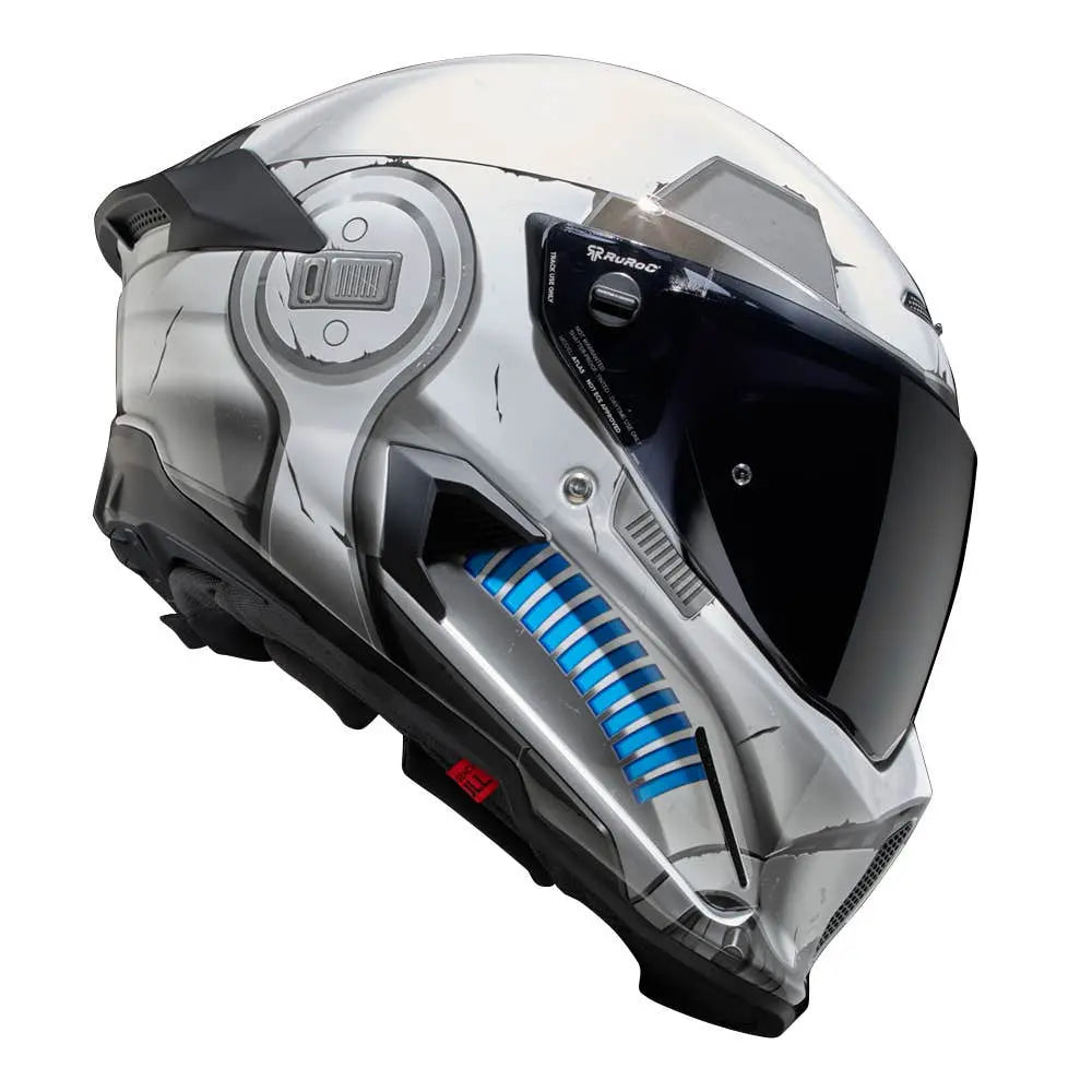 Ruroc AT4.0 Carbon Stormtrooper FREE UK Delivery, FREE 365 Day Returns | Moto Central