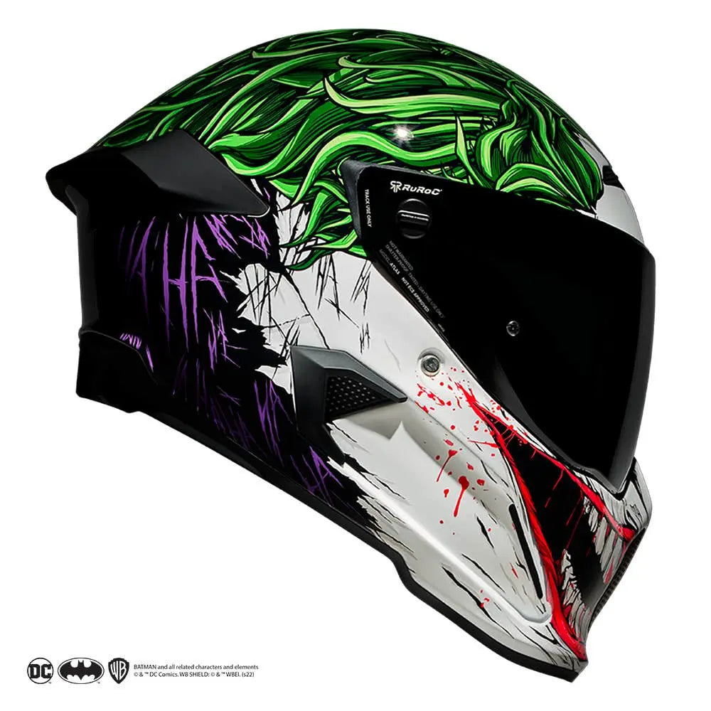 Ruroc AT4.0 Carbon The Joker FREE UK Delivery, FREE 365 Day Returns | Moto Central