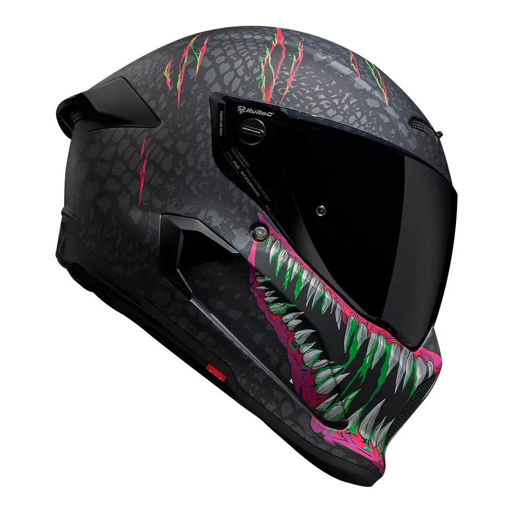 Ruroc AT4.0 Street Toxin FREE UK Delivery, FREE 365 Day Returns | Moto Central