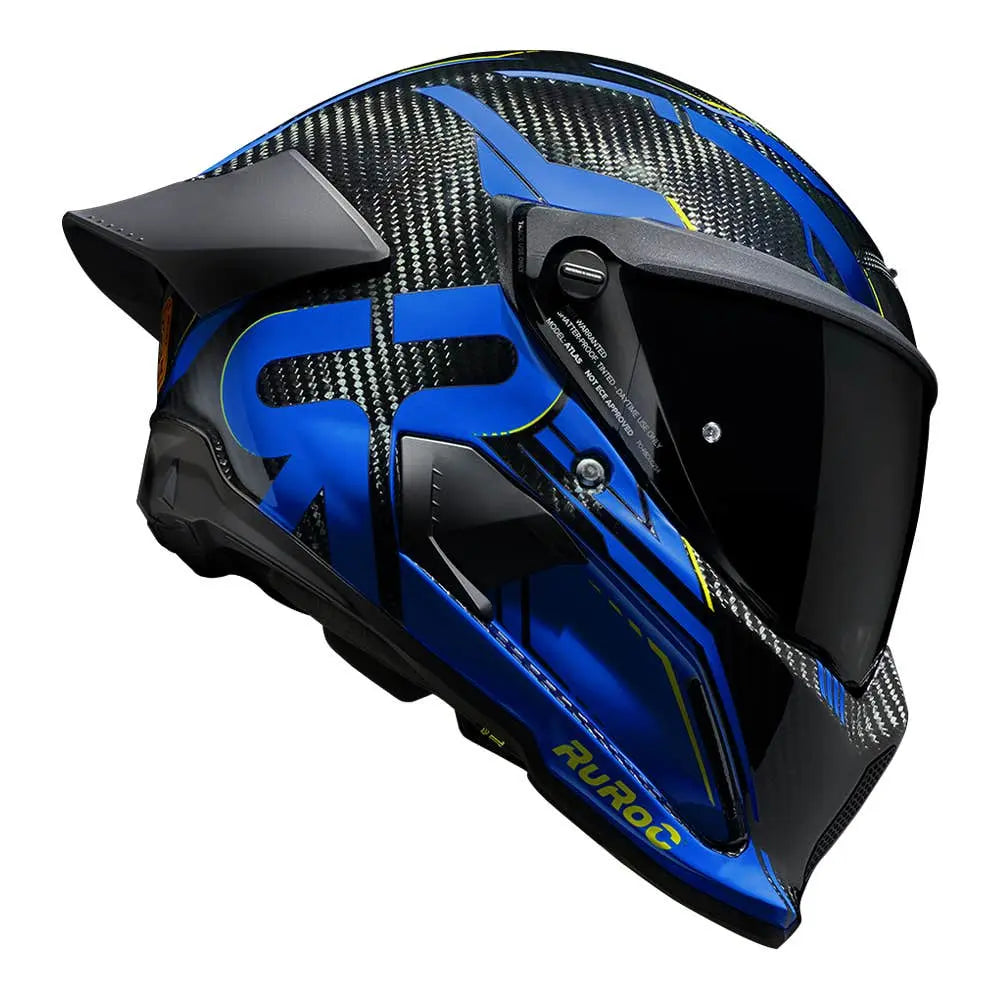 Ruroc AT4.0 Track Ice Blue FREE UK Delivery, FREE 365 Day Returns | Moto Central