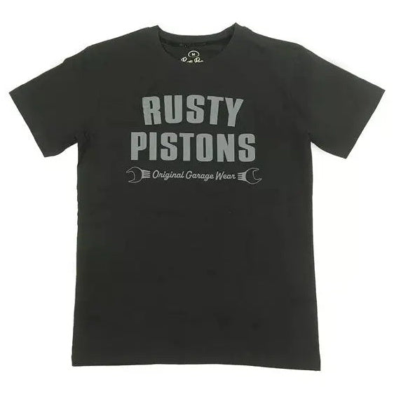 Rusty Pistons Gabbs T-Shirt Black — front product view