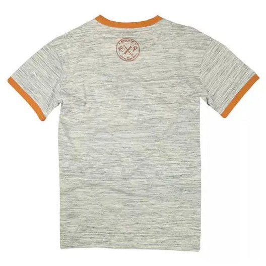 Rusty Pistons Tiki T-Shirt Grey — rear product view