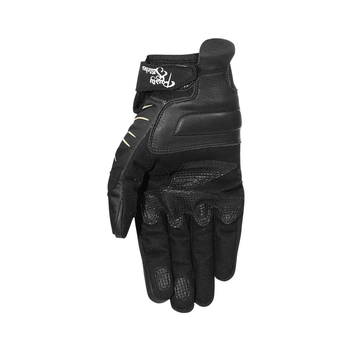 Rusty Stitches Clyde V2 Textile Gloves Old Skool - FREE UK Shipping, FREE 365 Day Returns | Moto Central