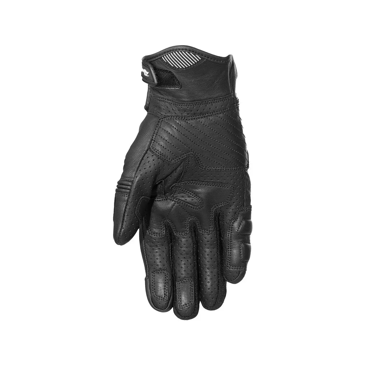 Rusty Stitches Conner Leather Gloves Black - FREE UK Shipping, FREE 365 Day Returns | Moto Central