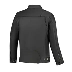 Rusty Stitches Dorian Leather Jacket Black - FREE UK Shipping, FREE 365 Day Returns | Moto Central