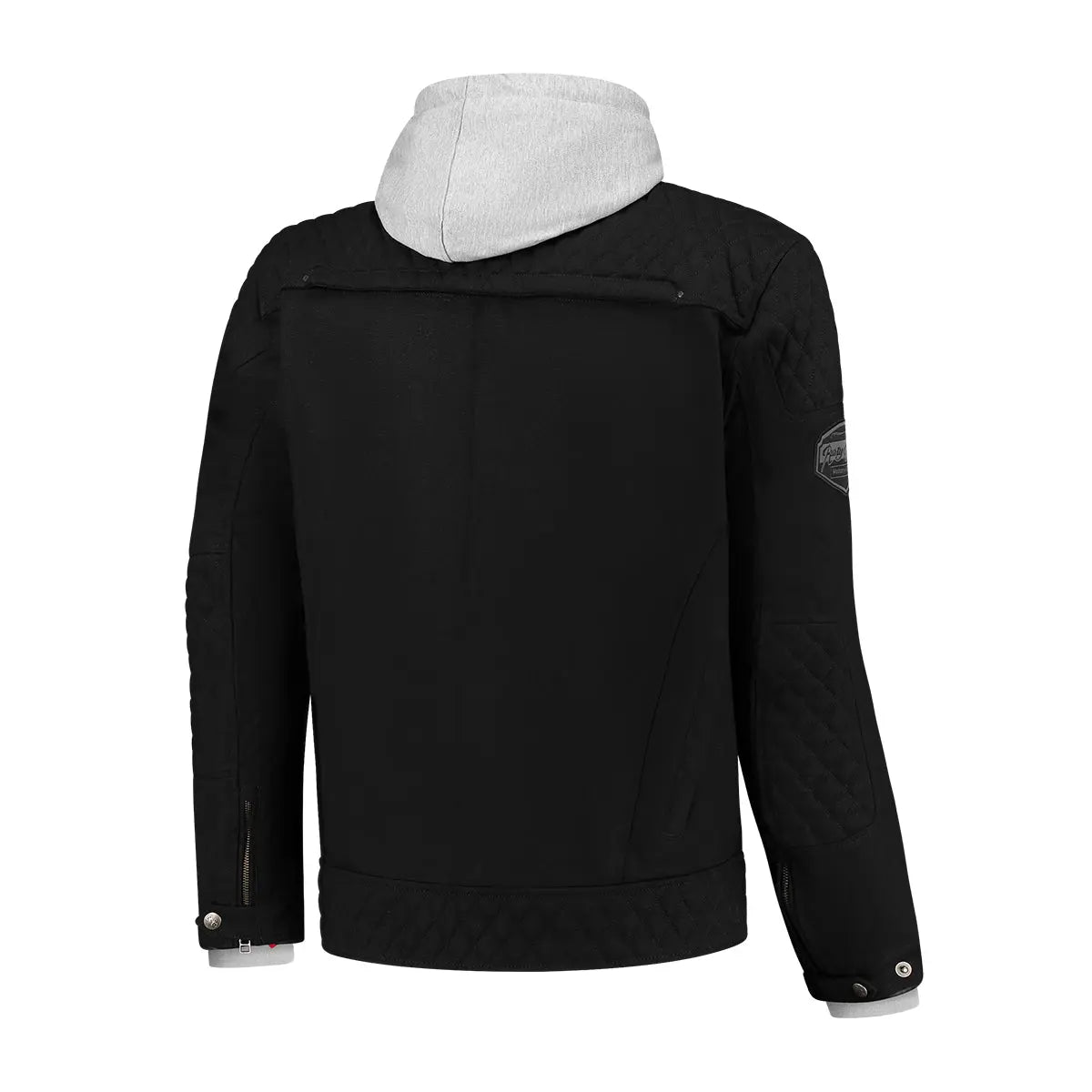 Rusty Stitches Glenn Textile Jacket Black - FREE UK Shipping, FREE 365 Day Returns | Moto Central