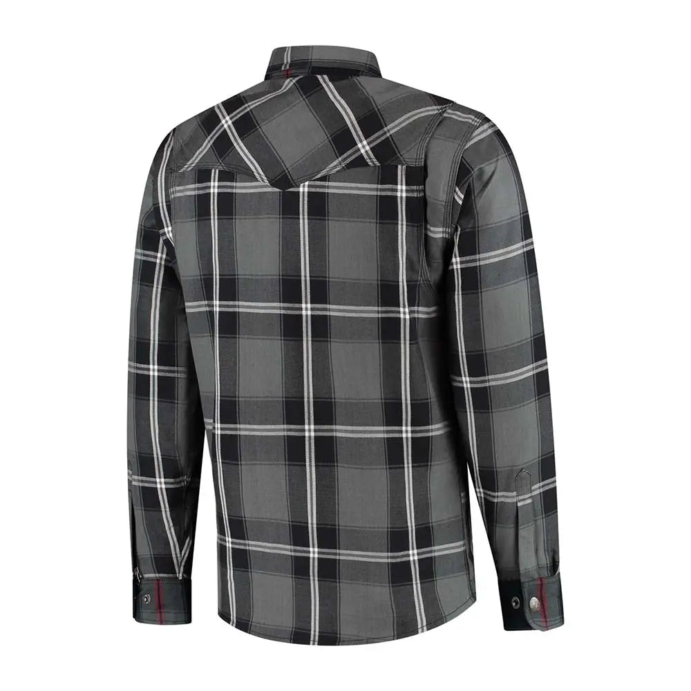 Rusty Stitches Neil V2 Textile Jacket Grey / White / Black - FREE UK Shipping, FREE 365 Day Returns | Moto Central