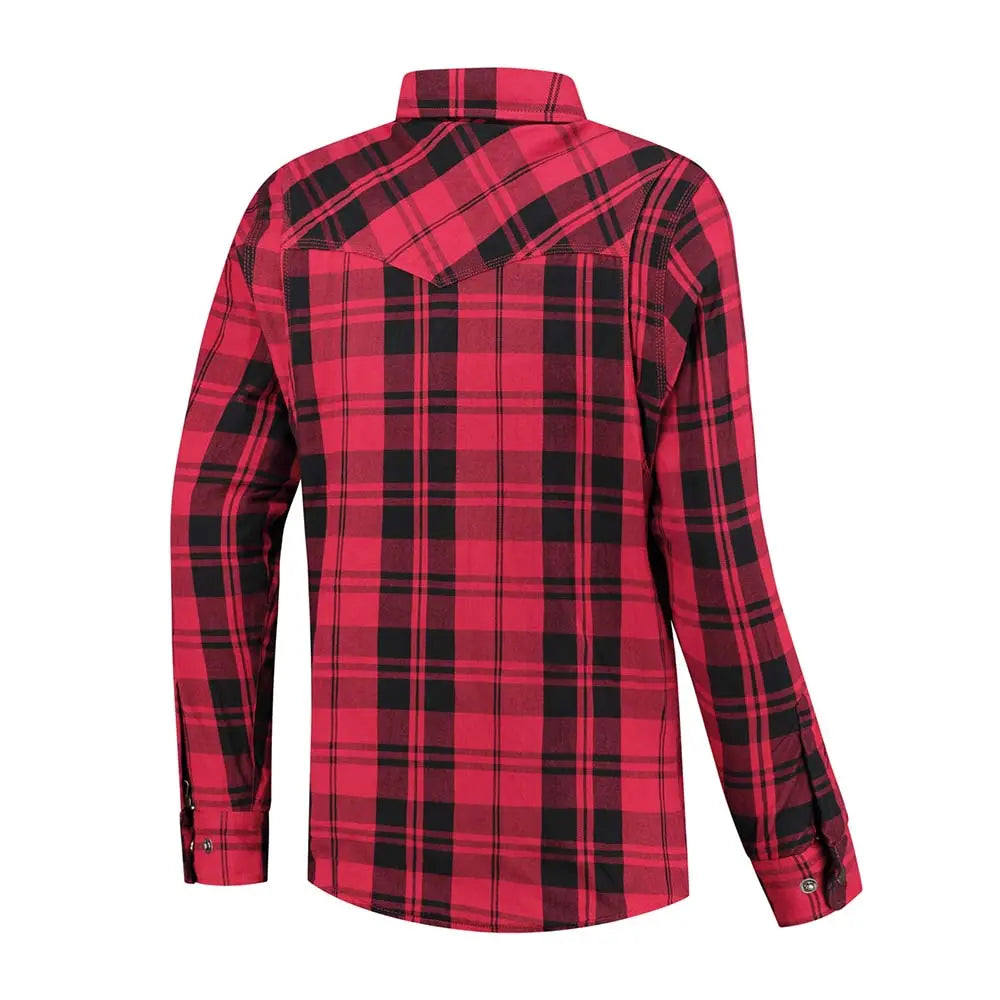Rusty Stitches Neil V2 Textile Jacket Red / Black - FREE UK Shipping, FREE 365 Day Returns | Moto Central