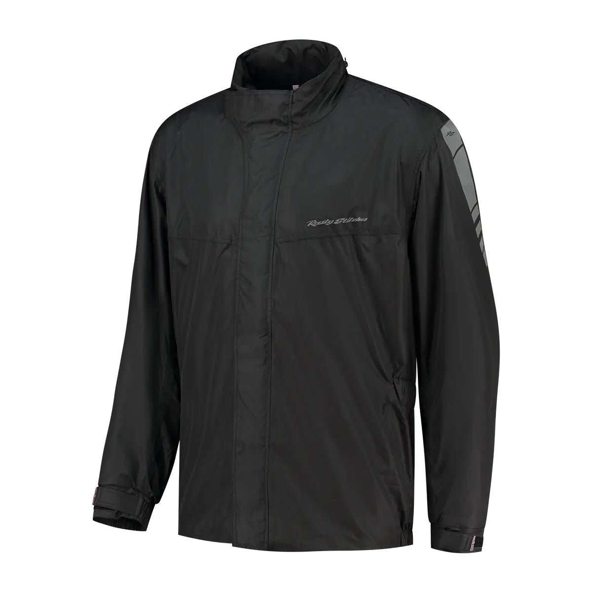 Rusty Stitches Sander Rain Over Jacket Black - FREE UK Shipping, FREE 365 Day Returns | Moto Central