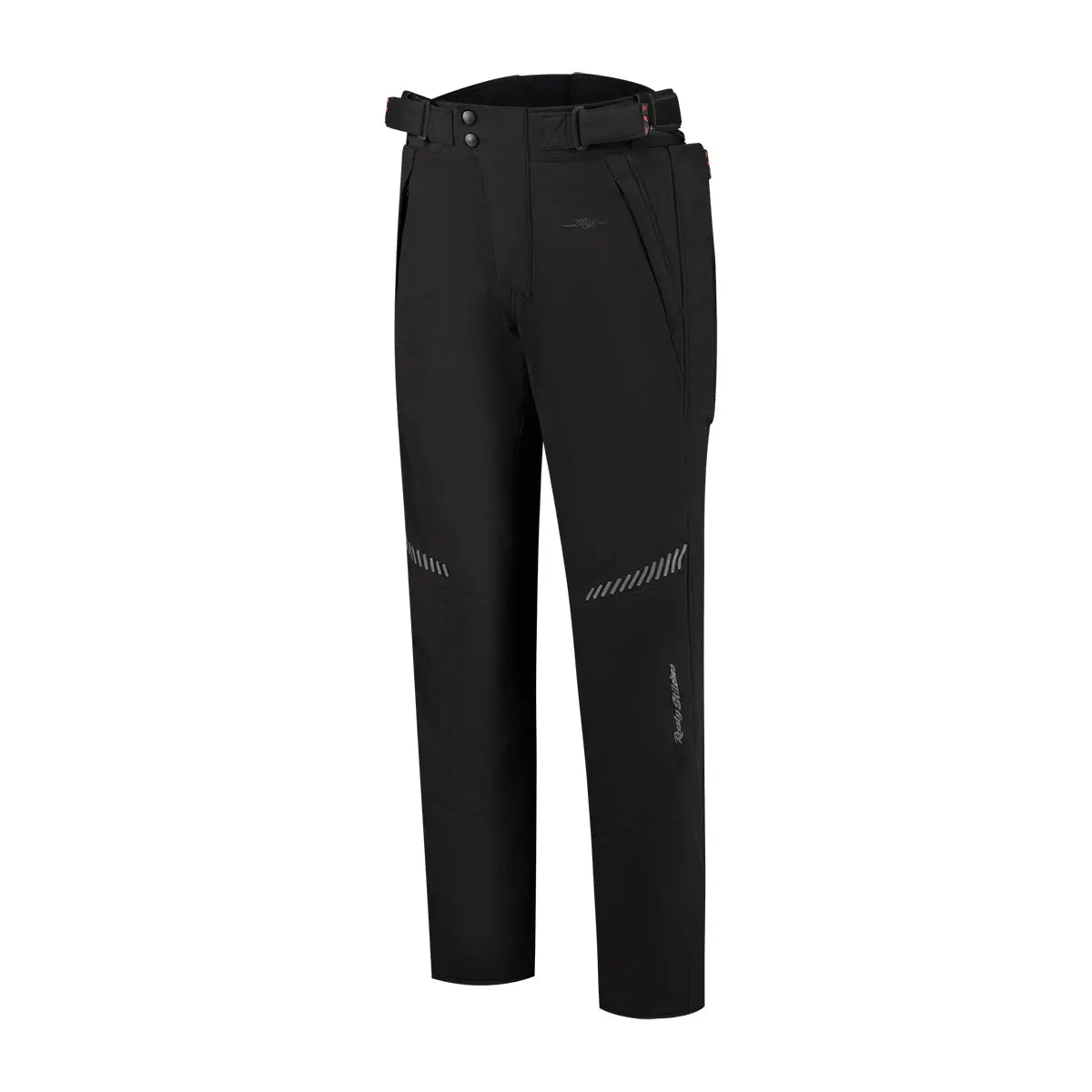 Rusty Stitches Softshell Over Rain Trouser Black - FREE UK Shipping, FREE 365 Day Returns | Moto Central