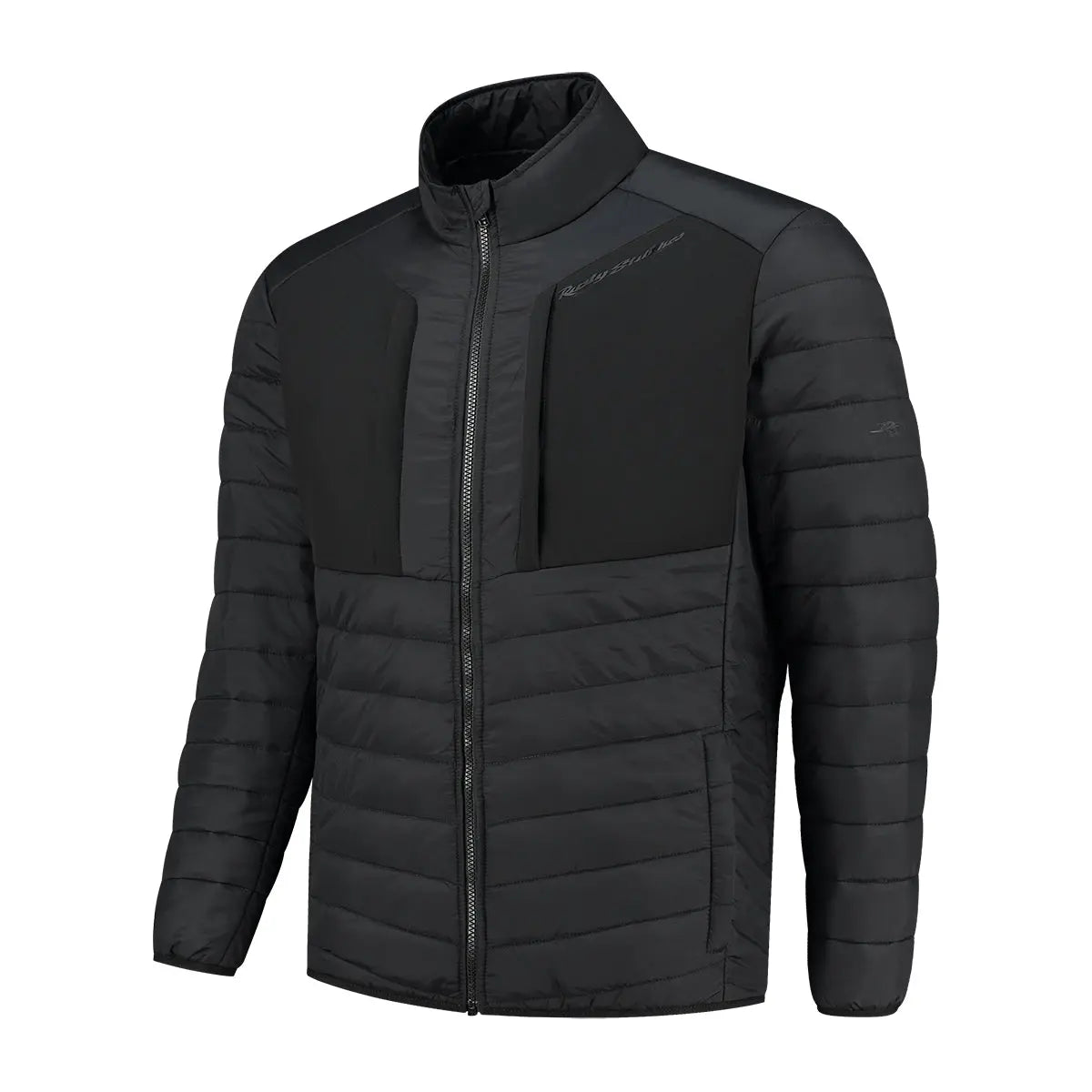 Rusty Stitches Thomson Midlayer Black - FREE UK Shipping, FREE 365 Day Returns | Moto Central