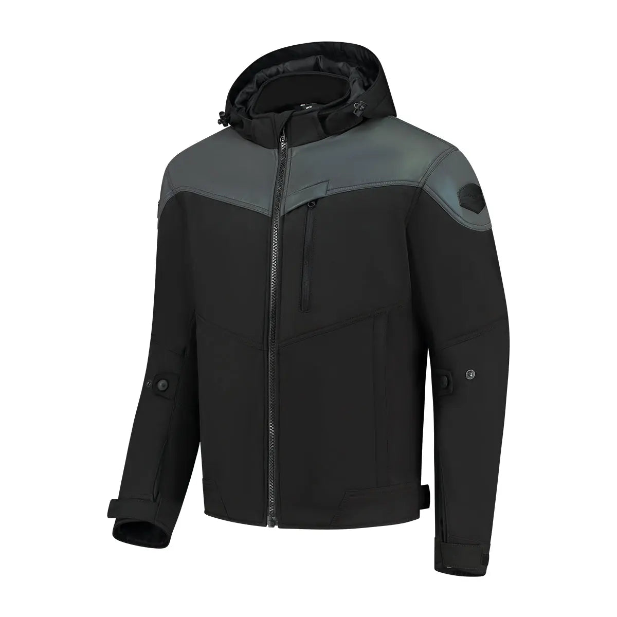 Rusty Stitches William Textile Jacket Black / Oil Reflection - FREE UK Shipping, FREE 365 Day Returns | Moto Central