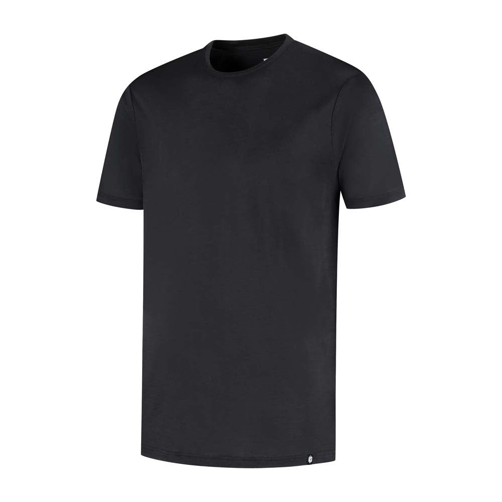 Rusty Stitches Merino Base Layer 150 Short Sleeves T-Shirt Black - FREE UK Delivery, FREE 365 Day Returns | Moto Central