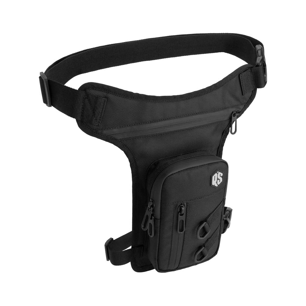 Rusty Stitches Andy Bag Black - FREE UK Delivery, FREE 365 Day Returns | Moto Central