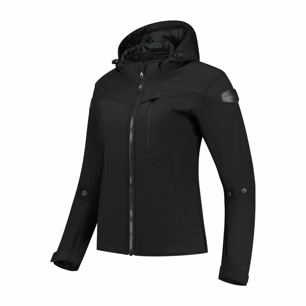 Rusty Stitches Ann Ladies Textile Jacket Black - FREE UK Delivery, FREE 365 Day Returns | Moto Central