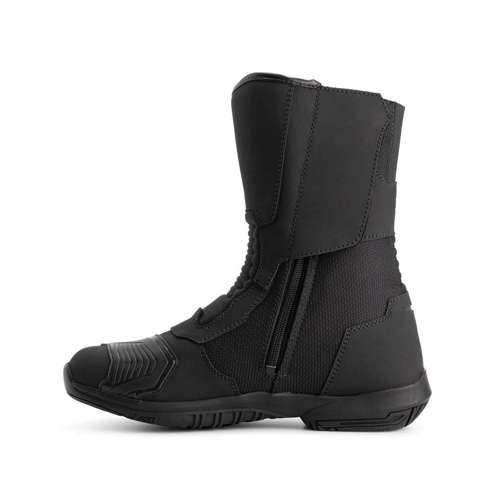 Rusty Stitches Bobby V2 Boots Black - FREE UK Delivery, FREE 365 Day Returns | Moto Central