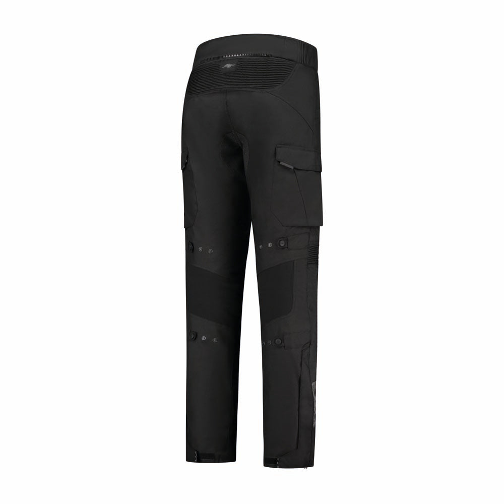 Rusty Stitches Cliff Textile Trouser Black - FREE UK Delivery, FREE 365 Day Returns | Moto Central