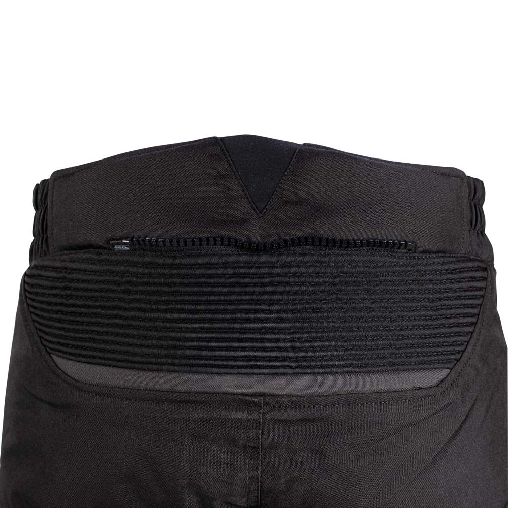 Rusty Stitches Mason Textile Trouser Black - FREE UK Delivery, FREE 365 Day Returns | Moto Central