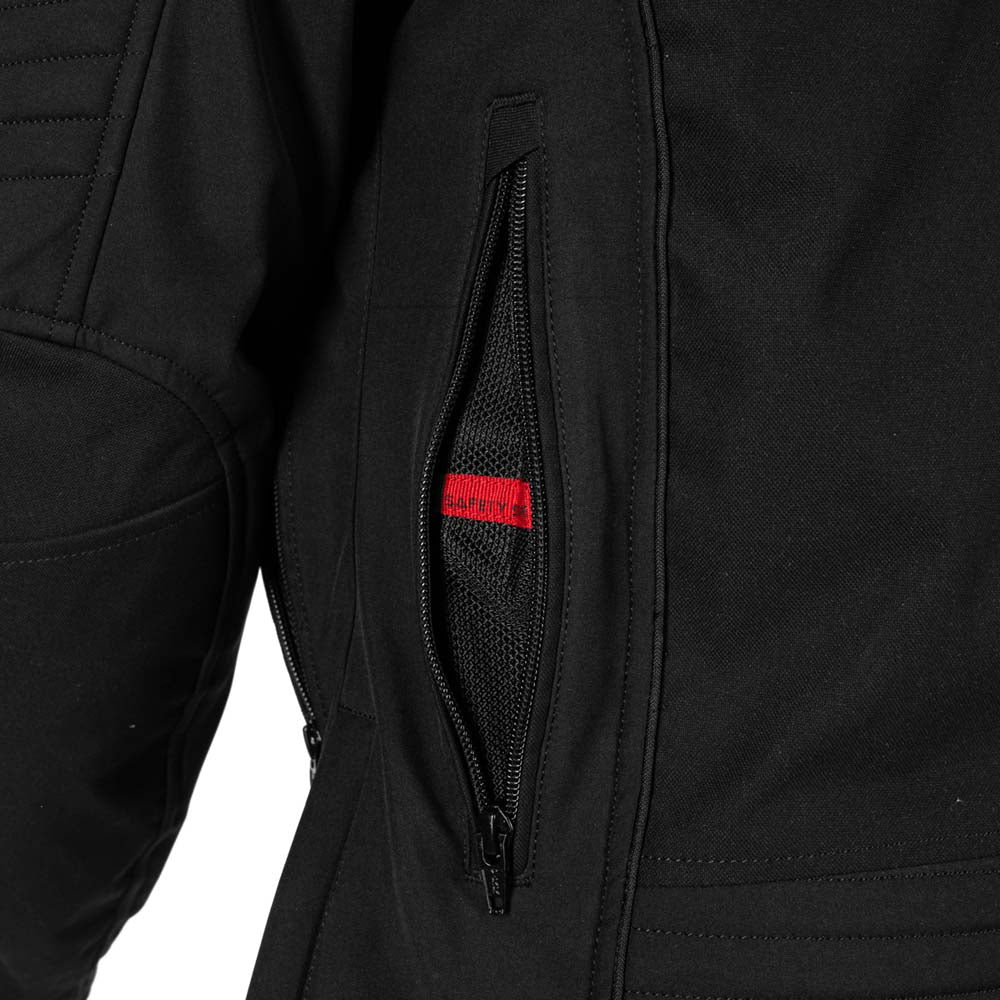 Rusty Stitches Naomi Ladies Textile Jacket Black - FREE UK Delivery, FREE 365 Day Returns | Moto Central