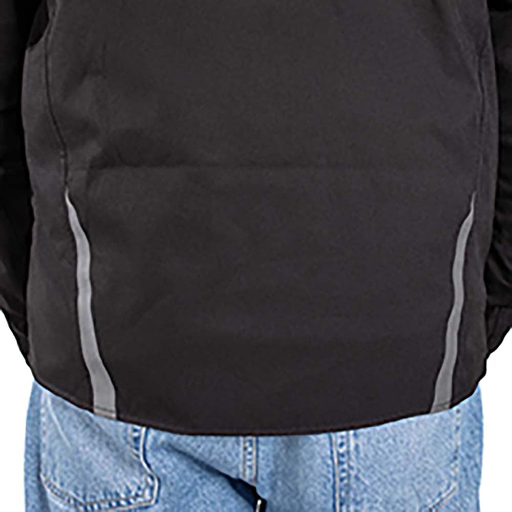 Rusty Stitches Nico Rain Over Jacket Black - FREE UK Delivery, FREE 365 Day Returns | Moto Central