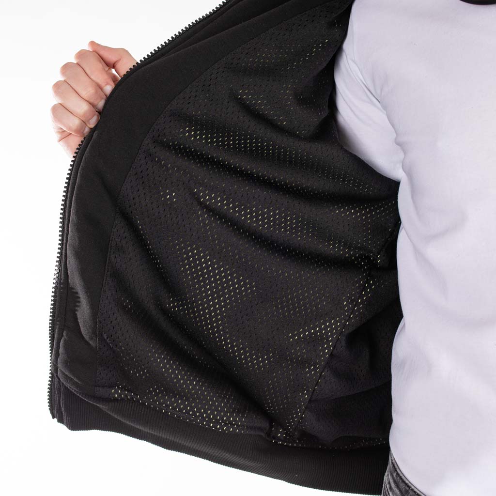Rusty Stitches Peter Textile Jacket Black - FREE UK Delivery, FREE 365 Day Returns | Moto Central