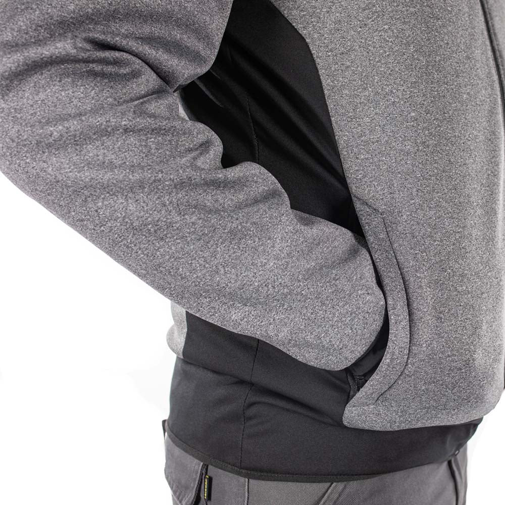 Rusty Stitches Sem Midlayer Grey - FREE UK Delivery, FREE 365 Day Returns | Moto Central