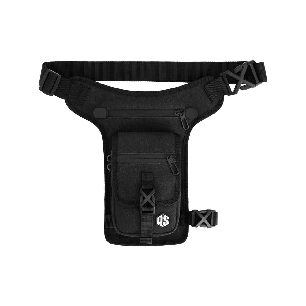 Rusty Stitches Kai Bag Black - FREE UK Delivery, FREE 365 Day Returns | Moto Central