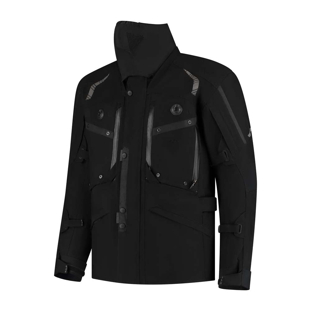 Rusty Stitches Kane Textile Jacket Black - FREE UK Delivery, FREE 365 Day Returns | Moto Central