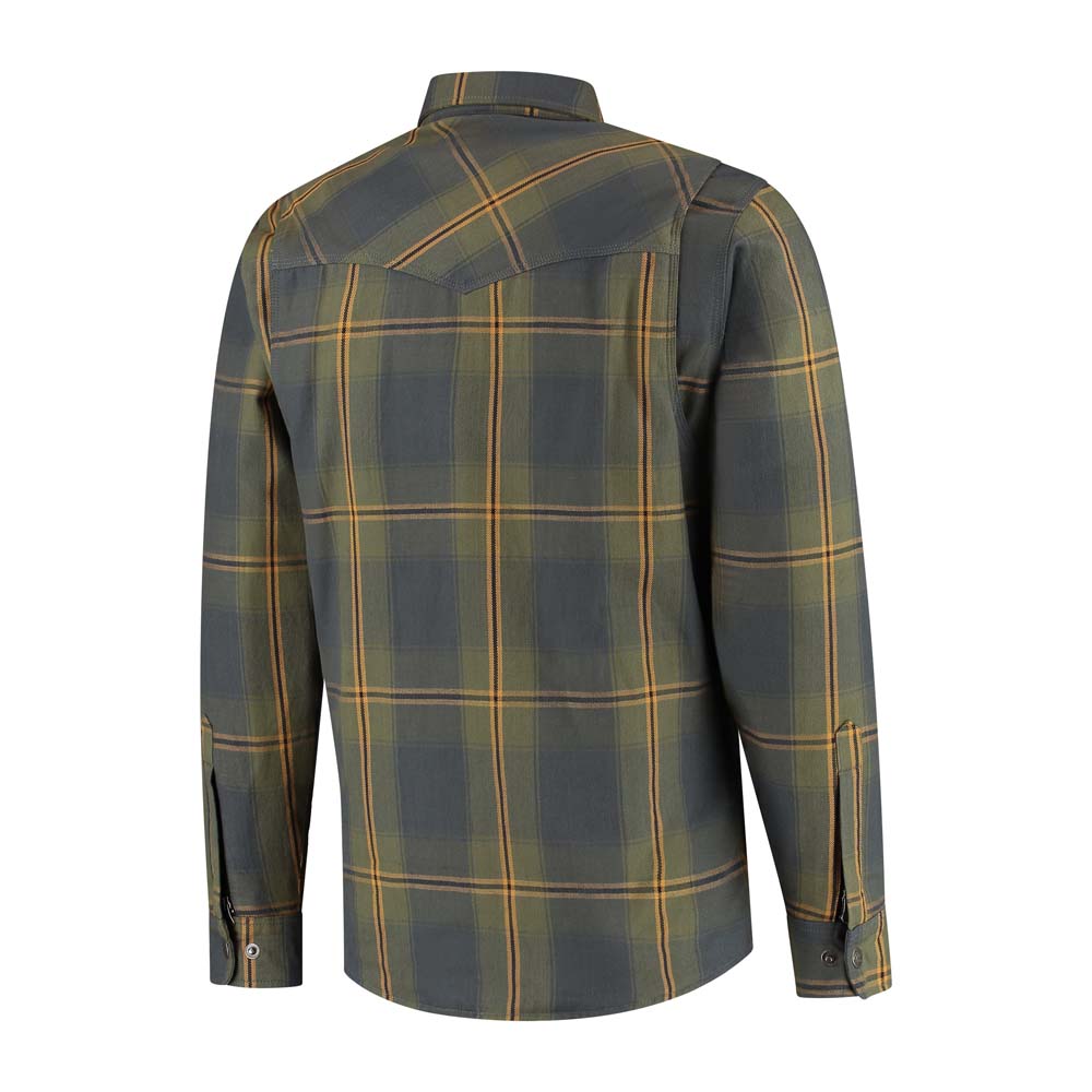 Rusty Stitches Neil V2 Textile Jacket Blue / Green - FREE UK Delivery, FREE 365 Day Returns | Moto Central