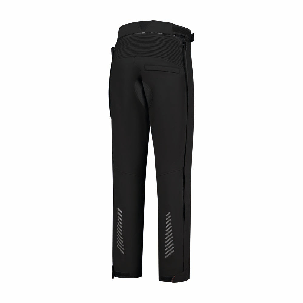 Rusty Stitches Softshell Over Rain Trouser Black - FREE UK Delivery, FREE 365 Day Returns | Moto Central