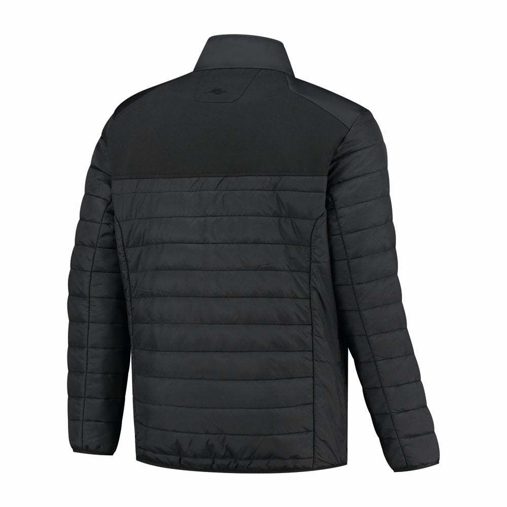 Rusty Stitches Thomson Midlayer Black - FREE UK Delivery, FREE 365 Day Returns | Moto Central