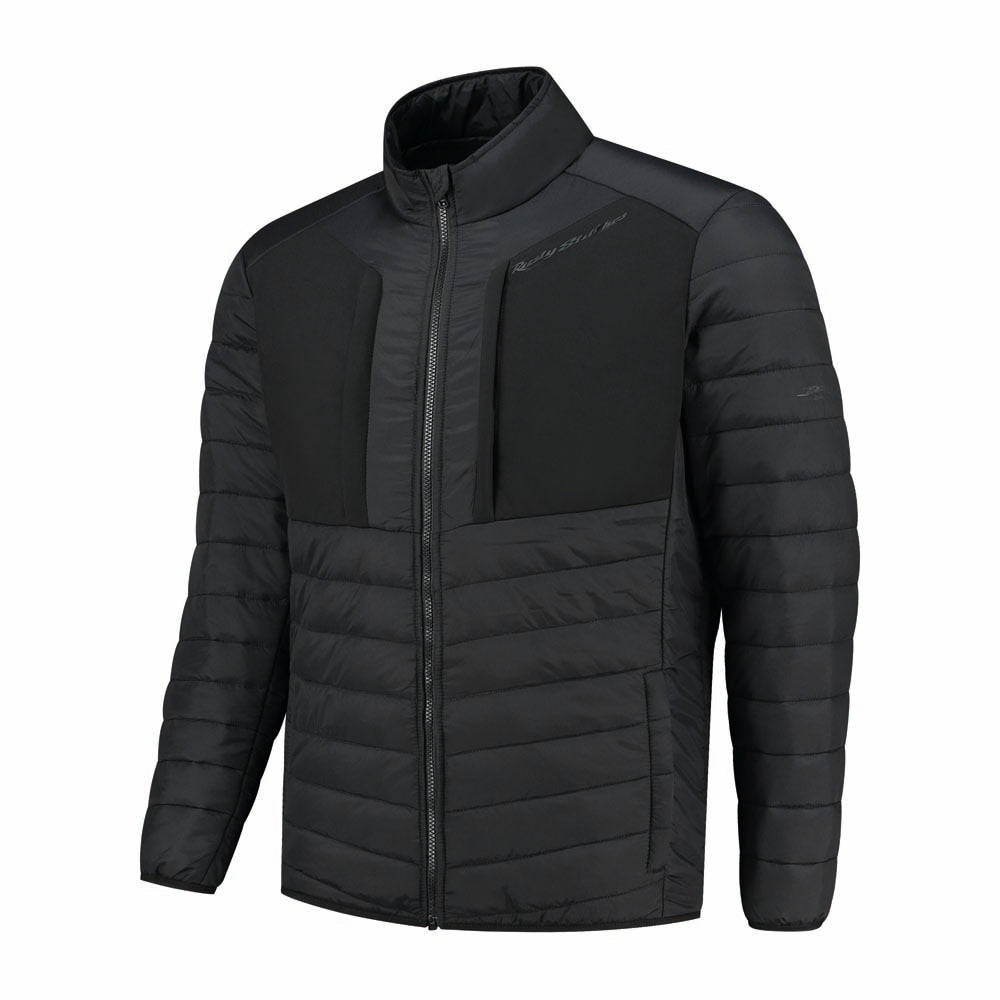 Rusty Stitches Thomson Midlayer Black - FREE UK Delivery, FREE 365 Day Returns | Moto Central
