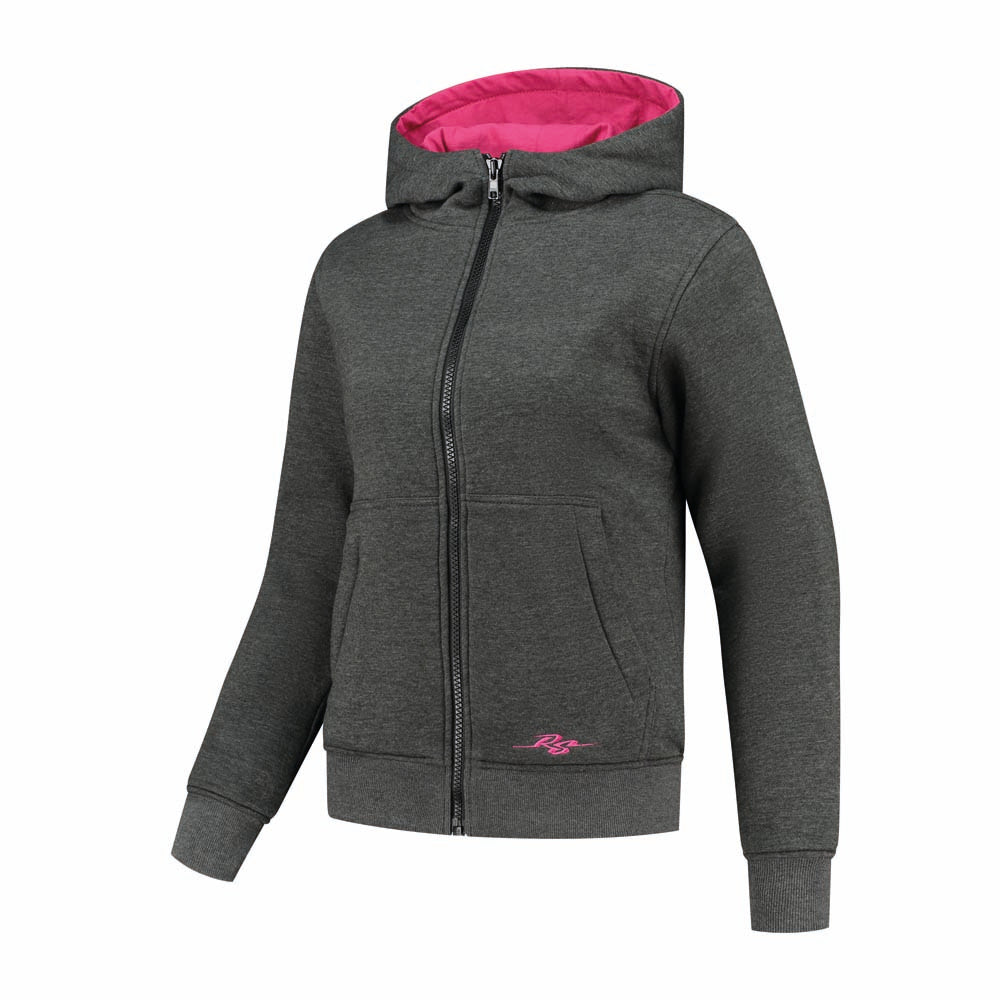 Rusty Stitches Wendy Ladies Textile Jacket Grey / Pink - FREE UK Delivery, FREE 365 Day Returns | Moto Central