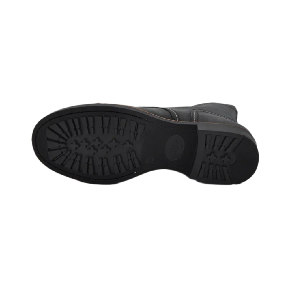 Rokker Moto Ranger Leather Boots Black